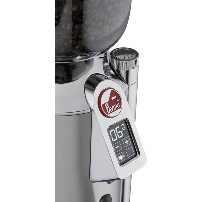 La Pavoni LPGGRI01EU Moulin à café Cilindro Argenté