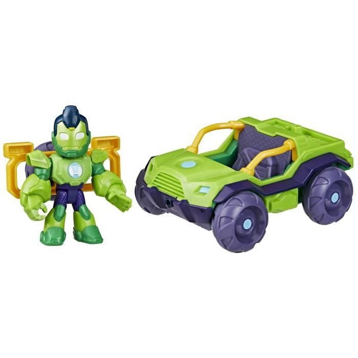 Hasbro Figurine Iron Hulk et véhicule Bolide blindé Marvel Iron Man and his Awesome Friends Hasbro Figurine Iron Hulk et véhicule Bolide blindé Marvel Iron Man and his Awesome Friends
