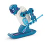 Clementoni Action Robot - Skier - Kit de Robotique Éducatif pour Enfants - Construction d'un Robot Skieur avec Module Électronique - À Partir de 8 Ans