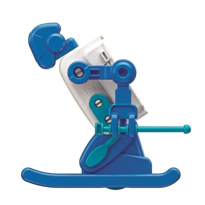 Clementoni Action Robot - Skier - Kit de Robotique Éducatif pour Enfants - Construction d'un Robot Skieur avec Module Électronique - À Partir de 8 Ans Clementoni Action Robot - Skier - Kit de Robotique Éducatif pour Enfants - Construction d'un Robot Skieur avec Module Électronique - À Partir de 8 Ans