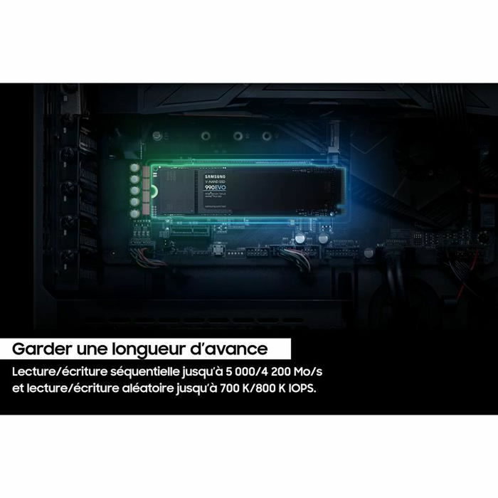 Samsung SSD 990 EVO 2 To NVMe M.2 Samsung SSD 990 EVO 2 To NVMe M.2
