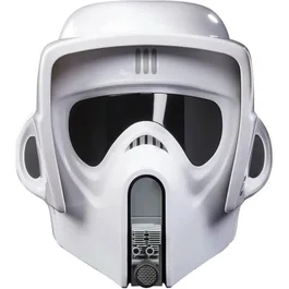 Hasbro Casque électronique premium Scout Trooper Star Wars The Black Series - Effets sonores, Le Retour du Jedi pour adulte
