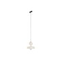 Home ESPRIT Suspension Blanc Papier Acier 40 x 40 x 40,6 cm
