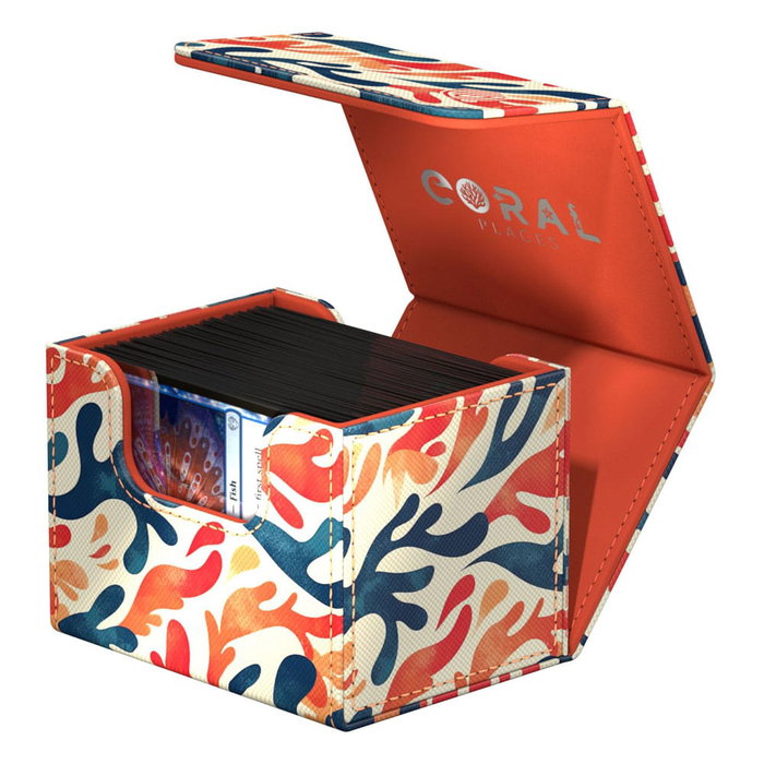 Ultimate Guard Sidewinder 100+ Xenoskin 2025 Exclusive "Coral Places" - Mellow Sea