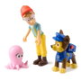 Spin Master - Pack de Figurines Pat'Patrouille Chase et Capitaine Turbot - Figures Articulées - 6,3 cm et 10,1 cm - Dès 3 ans