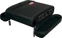 GATOR Softcase Reforzado Sistema Hf + Micro "Gator Nylon" Housse pour micro, noire, 330x305x76mm, nylon