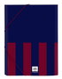 Safta - Classificateur folio F.C. Barcelona, dossier à rabats 26x33,5x4 cm