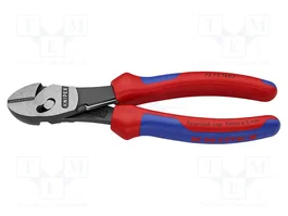 KNIPEX Pince coupante latérale 180 mm avec ressort de rappel