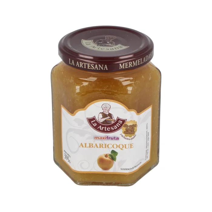 LA ARTESANA Confiture d'abricot Maxifruta 305g LA ARTESANA Confiture d'abricot Maxifruta 305g