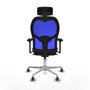 Piqueras y Crespo Chaise de Bureau 3D086G2 Bordeaux