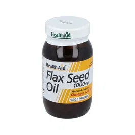 Health Aid Huile de Lin Flaxseed Oil 60 Capsules - Complément Alimentaire Oméga-3 6 9