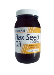 HEALTH AID Huile de lin 60 capsules