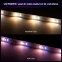 Philips Hue Hue W C Lightstrip Solo, Ruban LED à Couleurs Variables 10 m, Contrôle d'Ambiance Énergétique, Installation Intérieure