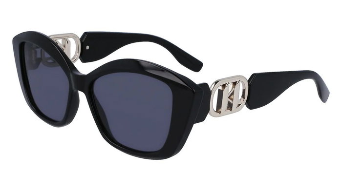 Karl Lagerfeld KL6102S-N-001 Lunettes de soleil Noir Karl Lagerfeld KL6102S-N-001 Lunettes de soleil Noir