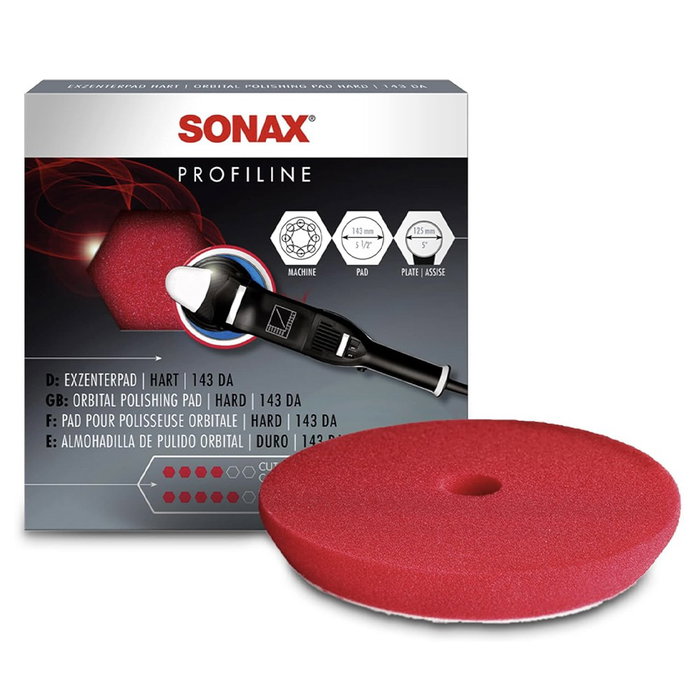 Sonax Almohadilla de pulido orbital duro 143 Sonax Almohadilla de pulido orbital duro 143