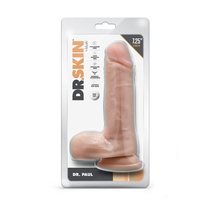 Gode réaliste Blush Dr Skin PVC Ø 4,4 cm (12,7 cm) Gode réaliste Blush Dr Skin PVC Ø 4,4 cm (12,7 cm)
