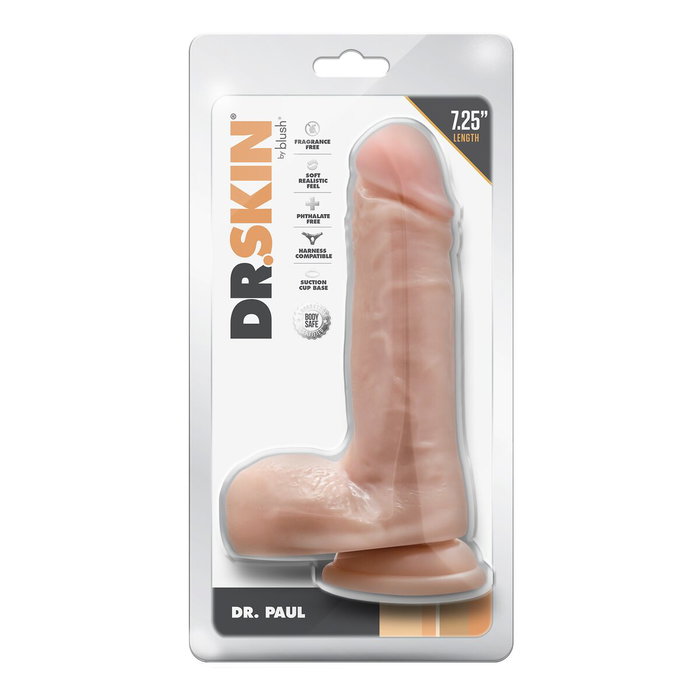 Gode réaliste Blush Dr Skin PVC Ø 4,4 cm (12,7 cm) Gode réaliste Blush Dr Skin PVC Ø 4,4 cm (12,7 cm)