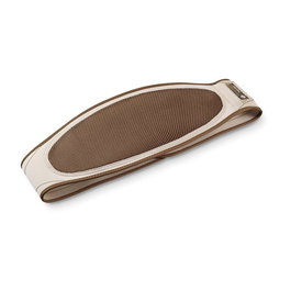 Beurer HK-72 Coussin de chaleur mobile électrique USB rechargeable pour le dos et l'abdomen - 18x115 cm - Ecran LED