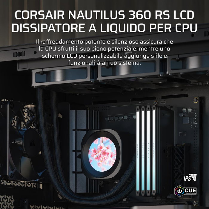 Corsair Nautilus 360 RS LCD - Refroidisseur de liquide tout-en-un