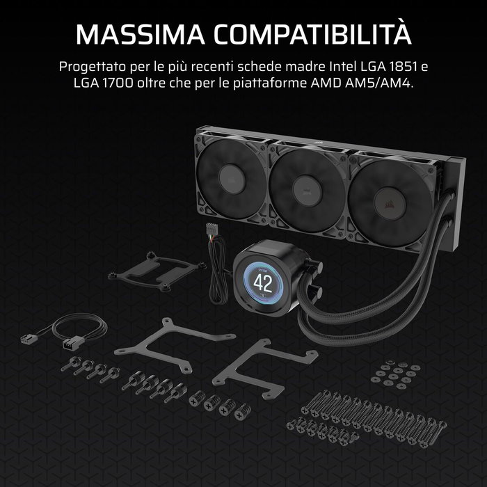Corsair Nautilus 360 RS LCD - Refroidisseur de liquide tout-en-un