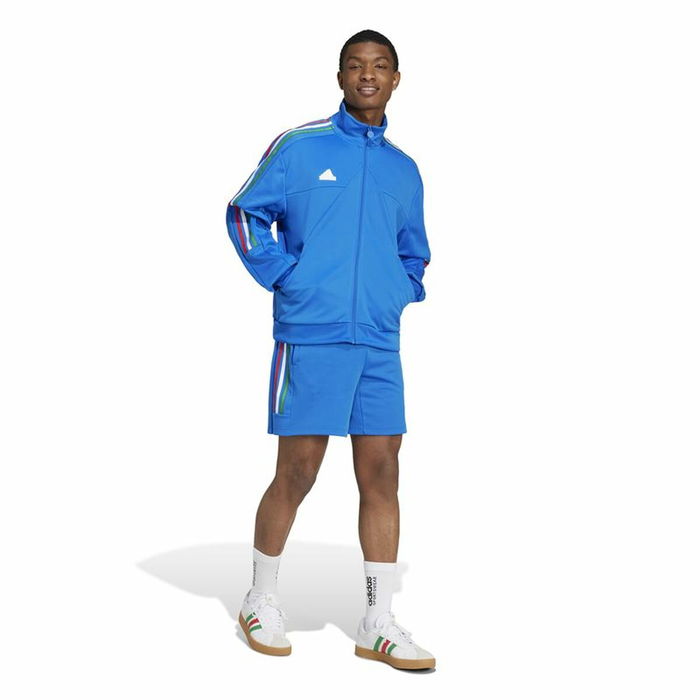 Short de Sport Adidas Tiro Nations Pack Bleu Vert