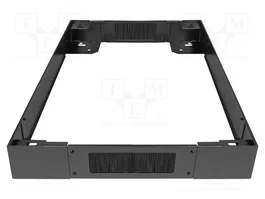 LANBERG Embase pour armoire rack, noir, 800x100x600mm