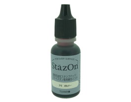 Tsukineko STAZON Recharge d'encre 15 ml Rouge bordeaux