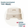 Thermobaby Double marchepied Mocha et sea salt