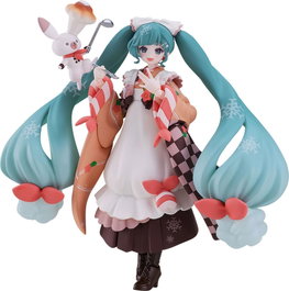 Max Factory Hatsune Miku Snow Miku: Winter Delicacy Ver. Figma Figurine