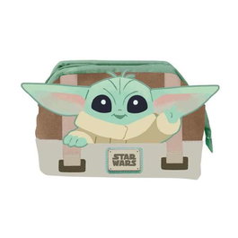 Cerdá Nécessaire de voyage en simili cuir The Mandalorian Grogu 8.5 x 14.5 x你家20.0 cm