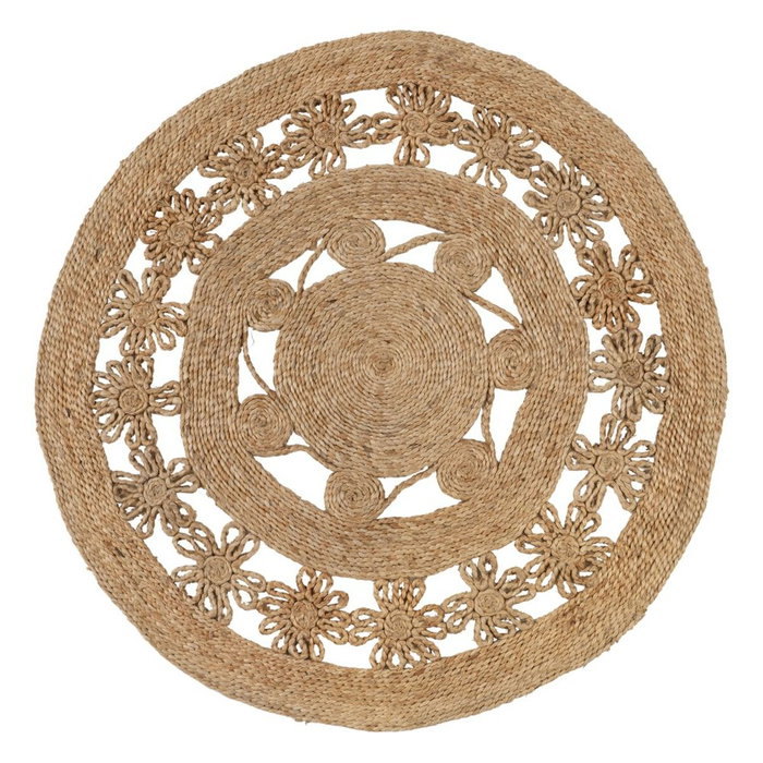 Tapis Naturel Jute 120 x 120 cm Tapis Naturel Jute 120 x 120 cm