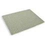 Today - Tapis anti-dérapant pour baignoire ou douche UTILITY, 40x60 cm, rectangle, vert, PVC avec ventouses pour sécurité et fixation