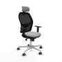 Piqueras y Crespo Chaise de Bureau 1D086G2 Gris clair