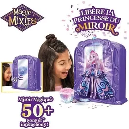 Magic Mixies - Miroir Magique avec Pixie Supreme Luna - 37 x 13 x 17 cm - 50+ Sons et Lumières - Jouet à Partir de 5 Ans