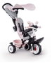 Smoby Triciclo baby drive confort rosa - Tricycle évolutif pour bébé à partir de 10 mois (101x68x52 cm)