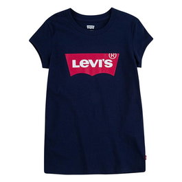 T shirt à manches courtes Enfant Levi's Batwing Girl Bleu foncé 13-15 Ans