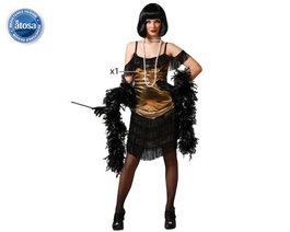 BigBuy Carnival Déguisement Danseuse de Cabaret Femme XS/S