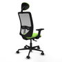 PIQUERAS Y CRESPO Chaise Zulema Synchro Vert pistache et Gris