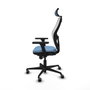 Piqueras y Crespo Chaise de Bureau Jorquera 3D036G2 Bleu ciel