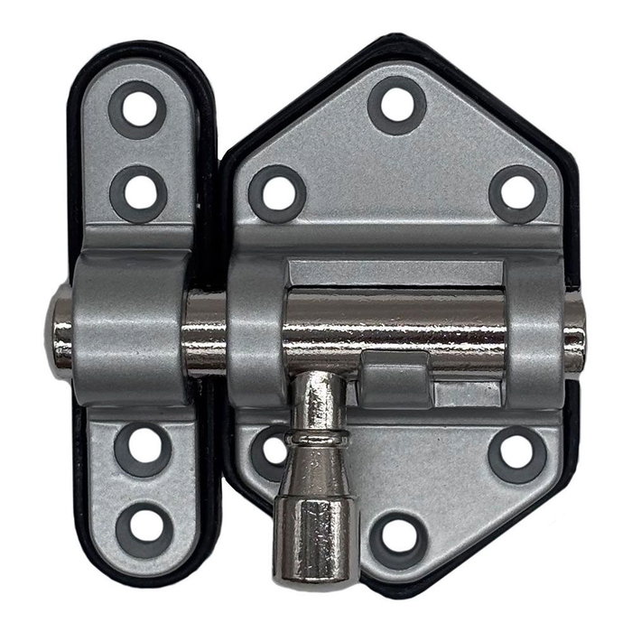 Loquet de porte EDM 85530 Argenté 40 mm Renforcé Loquet de porte EDM 85530 Argenté 40 mm Renforcé