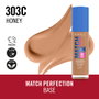 Rimmel London Match Perfection Fond de teint n° 303 - Miel 30 ml