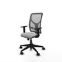 PIQUERAS Y CRESPO Chaise Motilla Synchro Gris clair
