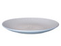 Vessia Assiette Plate 27 cm Bleu Céramique (Set de 12)