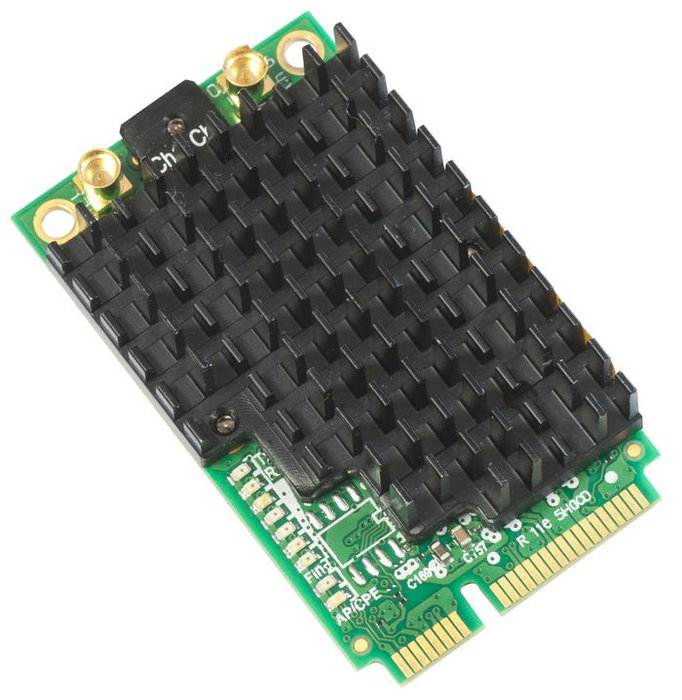 MikroTik R11e-5HacD Carte réseau miniPCIe 802.11ac MikroTik R11e-5HacD Carte réseau miniPCIe 802.11ac