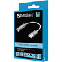 Sandberg Adaptateur USB pour Casque avec Micro, Convertisseur MiniJack 4 Pôles vers USB