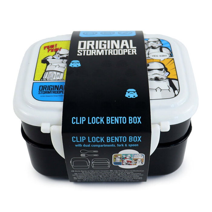 Puckator Sandwicheuse électrique Star Wars Stormtrooper Impérial avec couverts inclus, sans BPA
