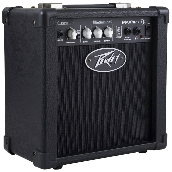 Peavey Max 126 Ampli Basse 10W avec TransTube Équaliseur et Compression DDT Peavey Max 126 Ampli Basse 10W avec TransTube Équaliseur et Compression DDT