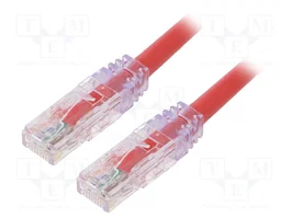 PANDUIT Patch cord Cat 6a U/UTP 2m rouge RJ45