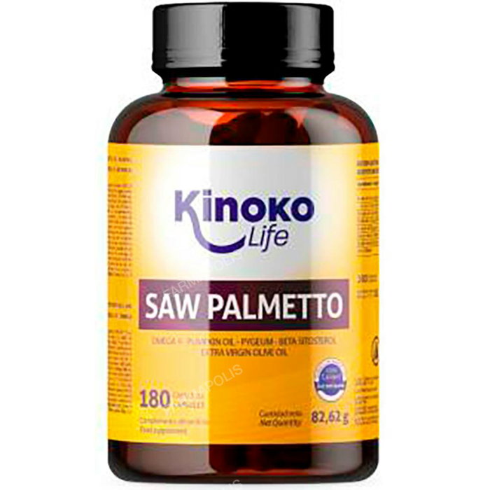 KINOKO LIFE Saw Palmetto 180 capsules KINOKO LIFE Saw Palmetto 180 capsules