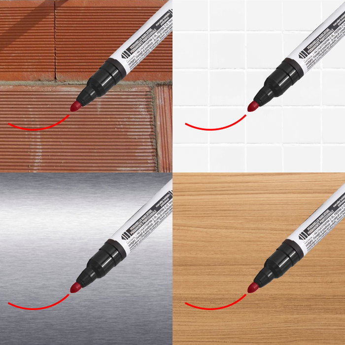 MAURER Rotulador Permanente Profesional Rouge